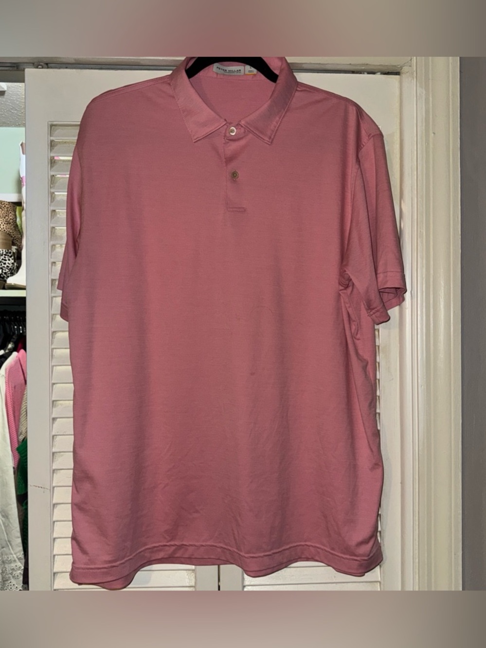 Peter Millar Rose Pink Polo Shirt